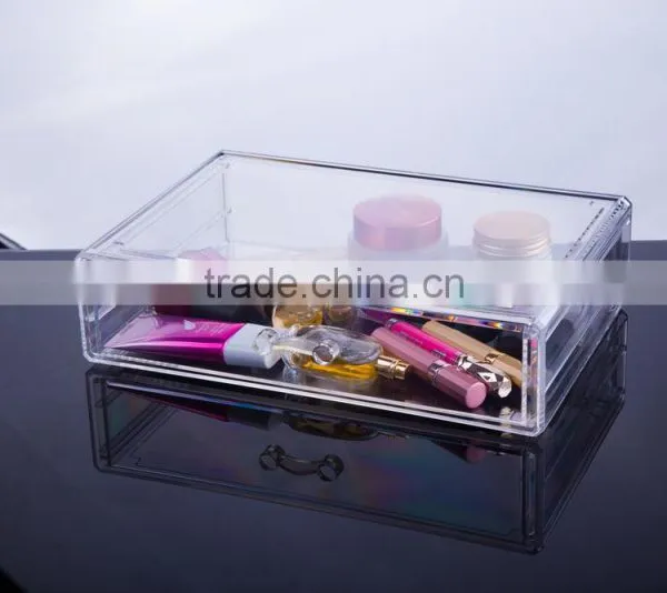 High Quality Transparent Beauty Makeup Dressing Case/Box photo-2