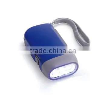 3 Led Hand Crank Dynamo Flashlights Torch Lanterns,hand Pressing Shake Flashlights