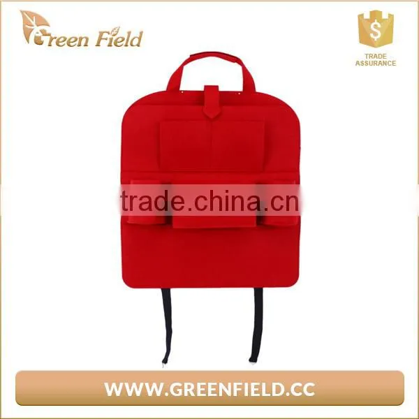 2017 Wholesale Recyclable Eco Friendly Car Accessories Felt Seat Back Storage Bag photo-2