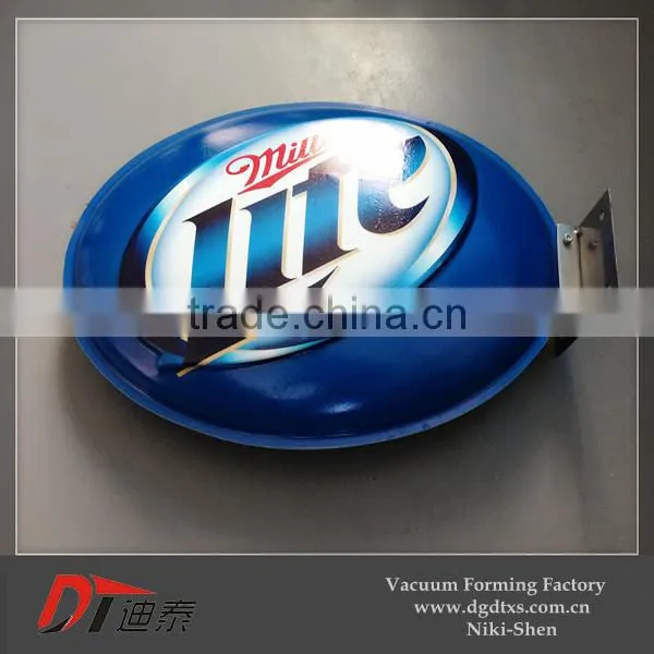 Custom PS/ABS Advertising Plastic Logo Sign Display by Vacuum Forming photo-6