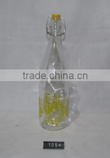 1000ml Color Printing Glass Beverage Dispenser With Stand in Various Sizes photo-6