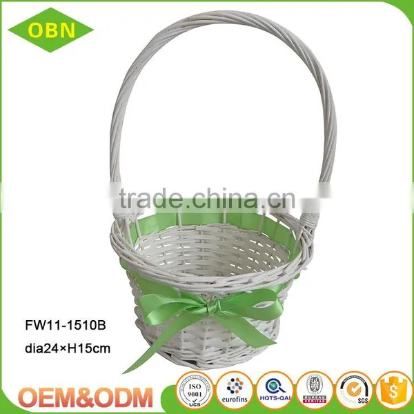 Wholesale High Quality Handmade Cheap Bulk Chic Vintage Empty Woven Wicker Gift Basket photo-4