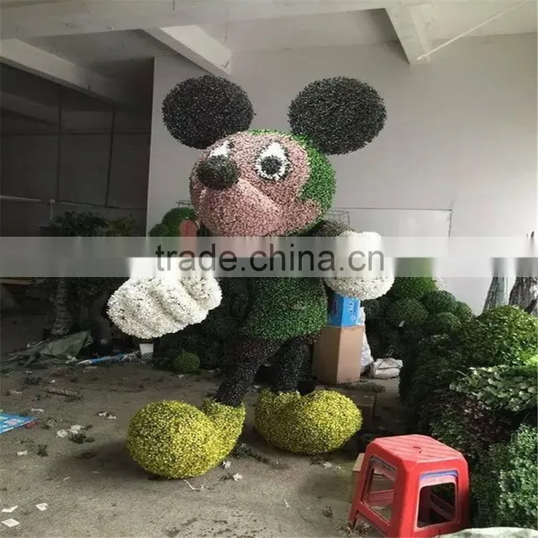 SJ20176302 Hot Sale Manufacturer Artificial Cartoon Hot Animal Topiary photo-3
