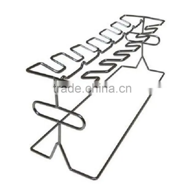 BBQ Chicken Leg & Wing Grill Tool Rack photo-5