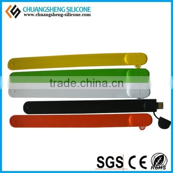 Usb Pen Drive Bracelet Usb Bracelet Usb Slap Bracelet photo-5