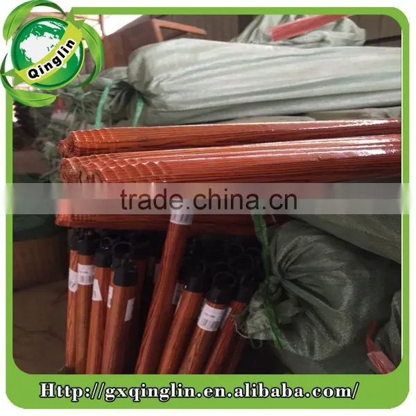 Color Top/cap and Italia Screw Pvc Coated Wooden Bromm Handle photo-2