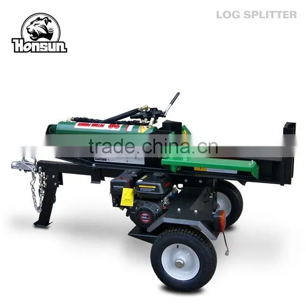 Hot Selling CE Approved Honda Gas Motor Horizontal Vertical Towable Size 26t Wood Splitting Axe