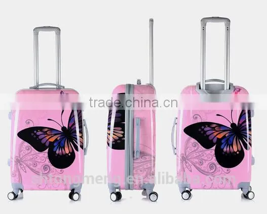 Printing Hard Shell Travel Luggage Trolley Suitcase photo-2