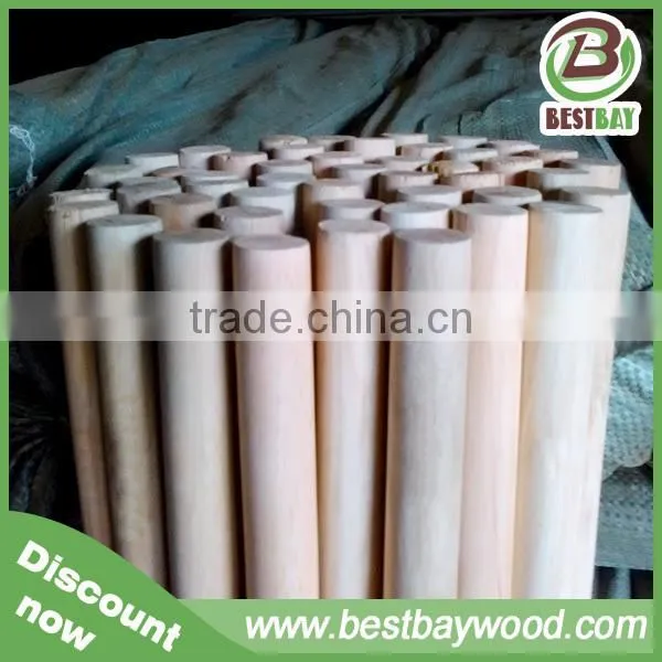Plain Wooden Broom Handle Dia 2.2cm-2.8cm photo-3