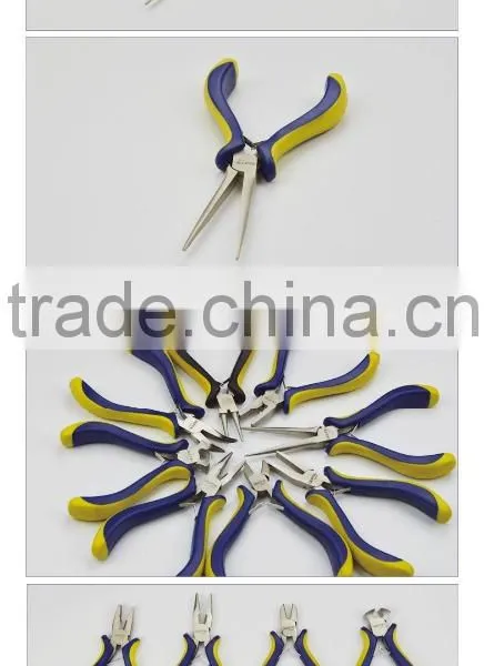 Blue and Yellow Round Nose Pliers photo-5