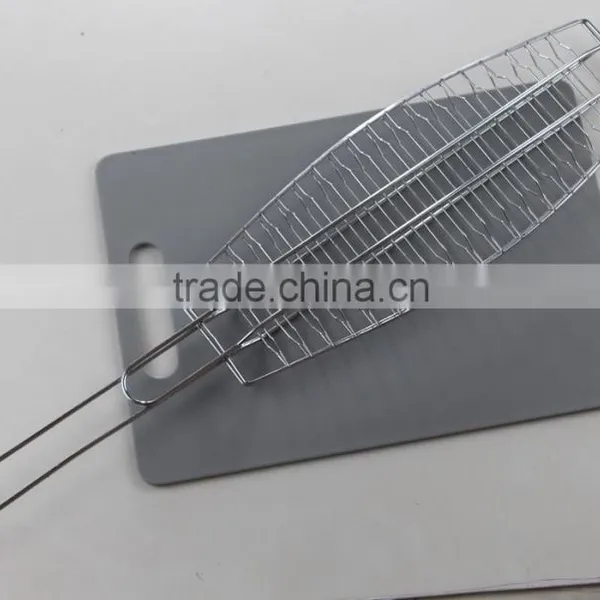 Metal Fish Shape Camping Barbecue Foldable Grill Net photo-6