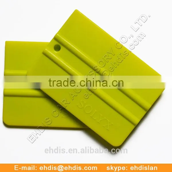 A38 Irregularity Square Scraper Film Tool Plastic Squeegee photo-2