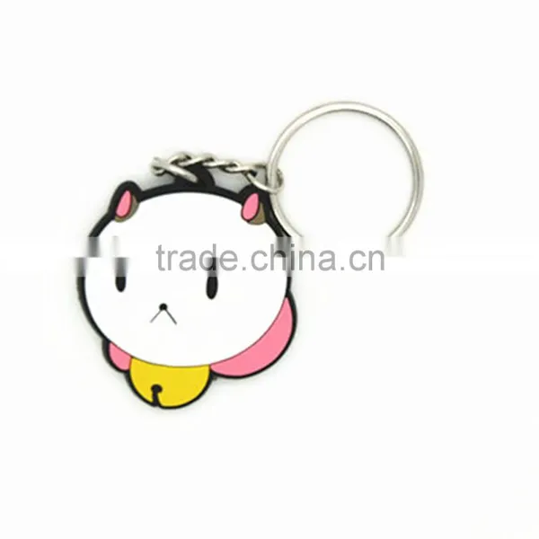 2016 Factory Price Custom Rubber Pvc Keychain in China photo-3