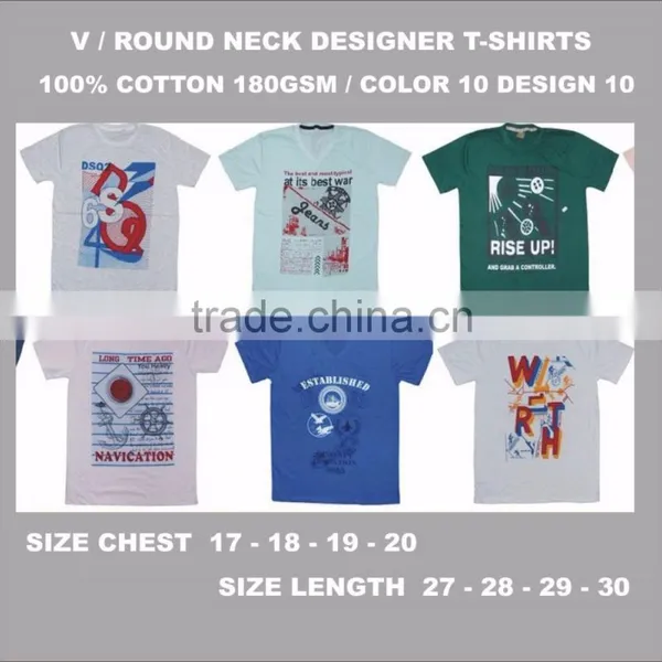 T-Shirts 100% Cotton O-Neck Low Price High Quality