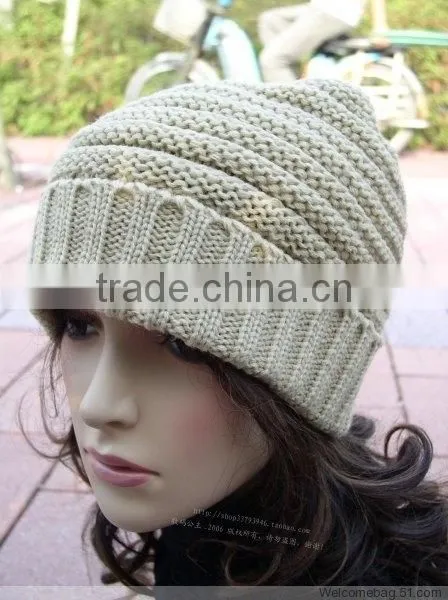Knitted Beret Hat photo-5