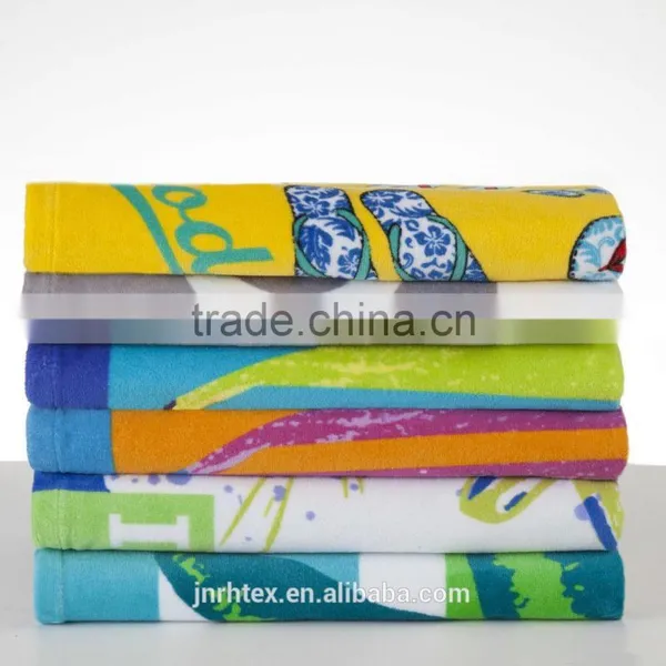 China Manufacturers Reactive Print Beach Towel photo-5