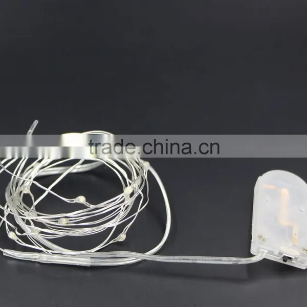 2M 20 LEDs Mini Led String Lights With Cr2032 Batteries for Holiday Party photo-5