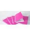 4 Color Online Pink Folded Leaflet Colour Leaflet Printing Service for Promotion