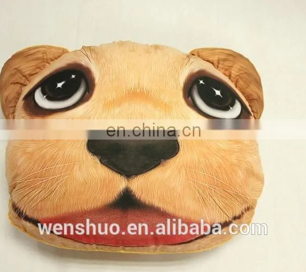 Fashion Cute Cat Face Cushion For Reading In Bed For 2015 photo-6