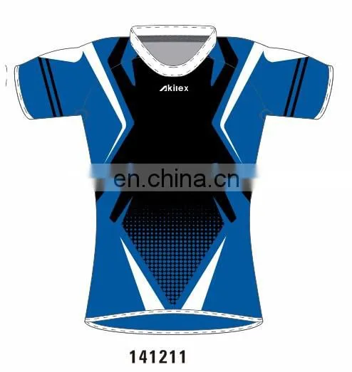High End Trendy Sublimation Customized Rugby Jersey photo-5