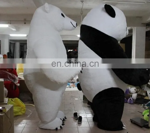 HI CE Big Inflatable Panda Mascot Costume for Adult Size,panda Mascot Costume in a High Quality photo-3