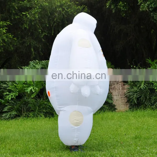 Guangzhou Inflatable Bay Max Costume Funny White Inflatable Costume for Men photo-5