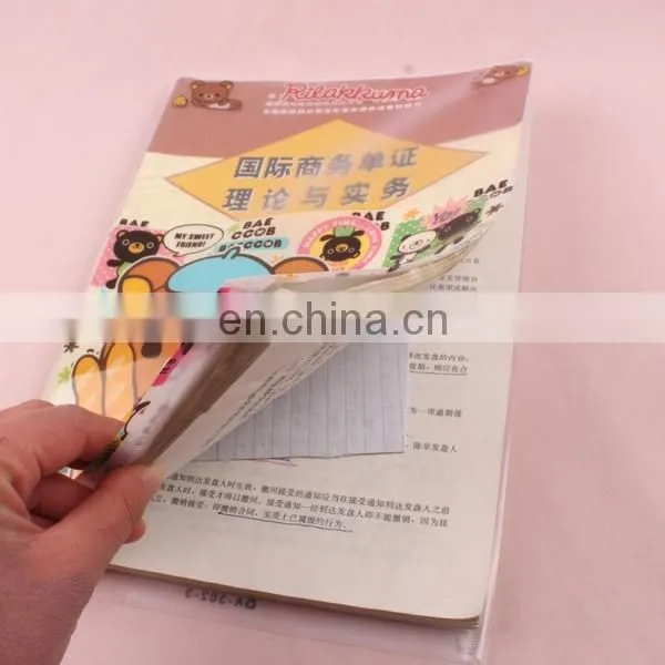 PVC Binding Cover Plastic Notebook Cover Plastic Book Cover photo-5