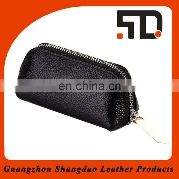Factory Price High Quality Fashion Customized Leather Wallet Coin Purse photo-2