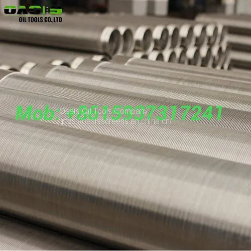 316L Stainless Steel Continuous Slot Rod Based Johnson Water Well Screens photo-2