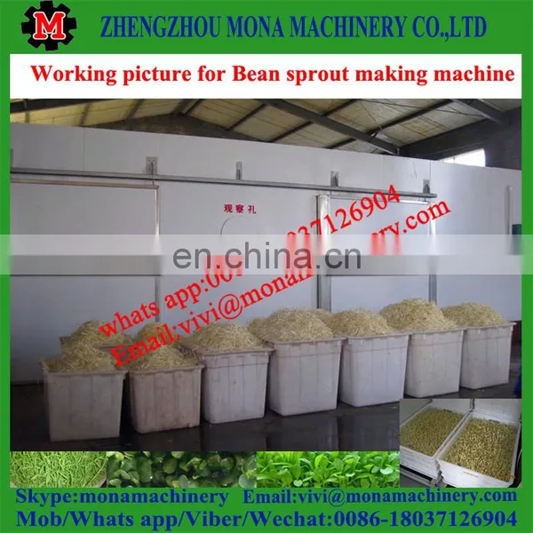 Commercial Mung Bean Sprout Growing Machine / Automatic Bean Sprout Machine Price photo-2