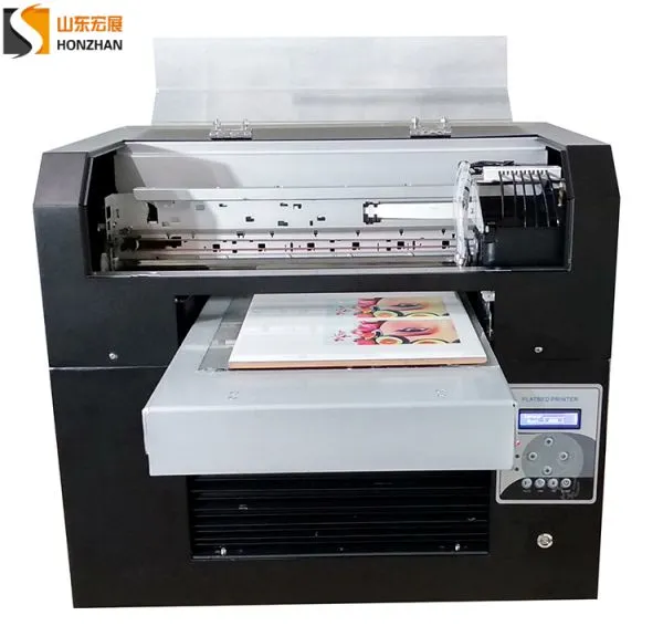 Honzhan HZ-UVA3-6C Digital UV LED Flatbed Printer A3 Size