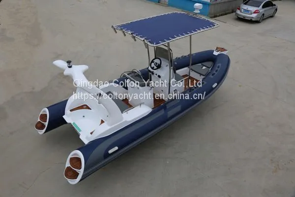 580cm Rigid Inflatable Boat With Complete Accessories photo-4