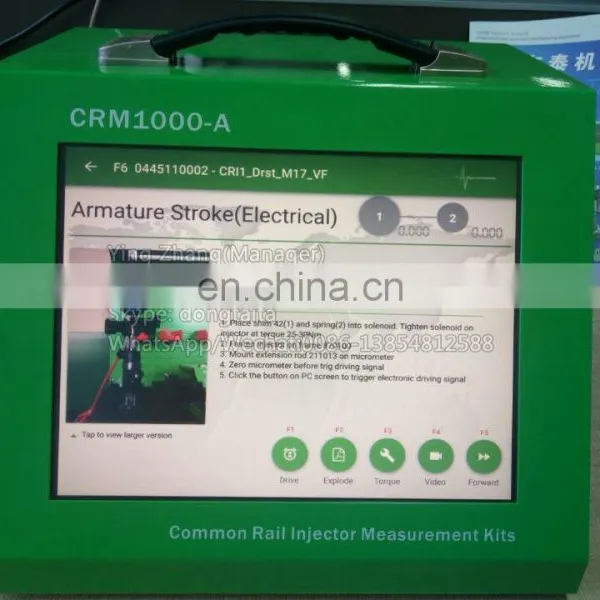 CRM1000A Crdi Injector Tester Common Rail Injector Stroke Tester- Stage 3 Tool photo-5