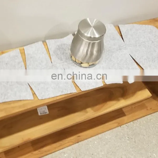 Customize Differen Shape Felt Table Runner Vegetable Runner Banana Leaf ModernTable Decor photo-6