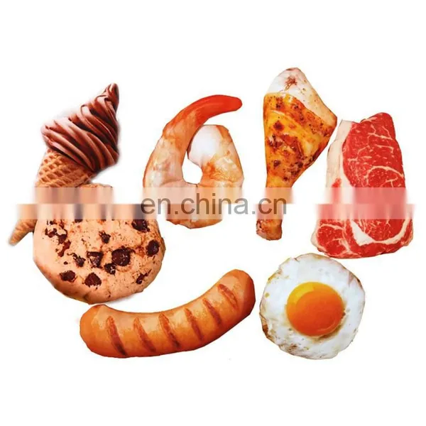 Cute Stuffed Dog Squeaky Toys Plush Vegetables Meat Chew Dog Toys photo-2