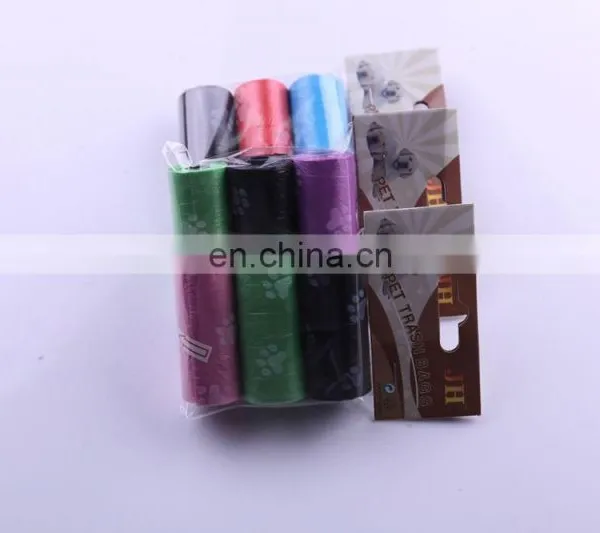 Custom Printed Biodegradable Compostable Disposable Eco Friendly Black Trash Garbage Pet Dog Waste Poop Poo Bag For Dogs photo-6