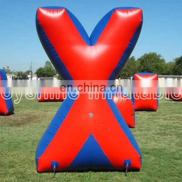 2019 Popular Gun Shooting Game Archery Laser Tag Sports Mini Win Bunker PVC Inflatable Paintball Bunkers photo-3