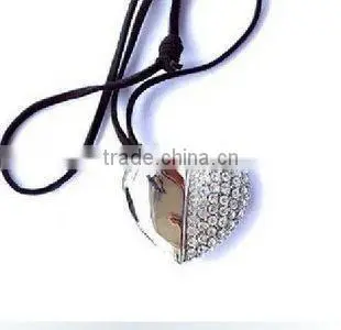 Metal Diamond Heart Shape Usb Flash Drive photo-2