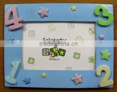 Unique Design Promotional Photo Frame, Lovely Cartoon Resin Craft Fresh Photo Frame photo-4