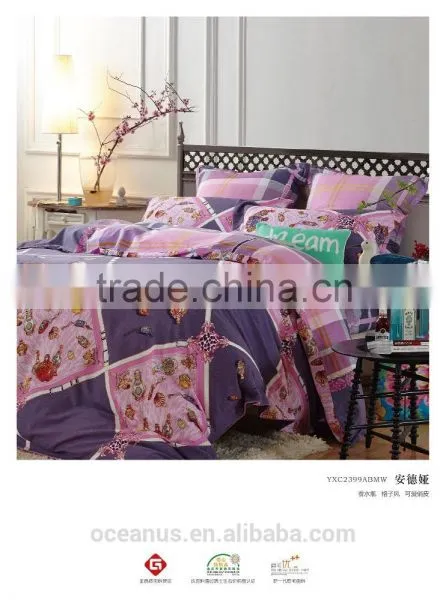 100% Cotton Printed Twill Duvet,Bed Sheets,Pillow Case photo-3