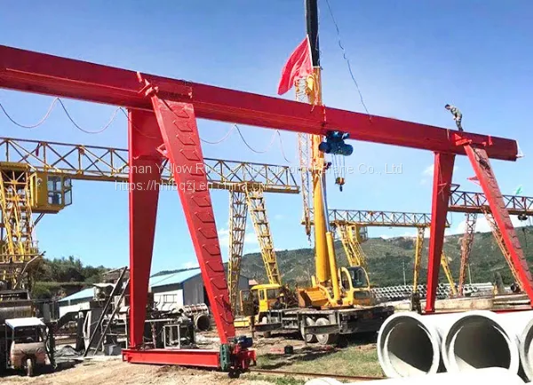 MH 4t Electric Gantry Crane，Outdoor Stockyard, Gantry Crane, Electric Hoist photo-5