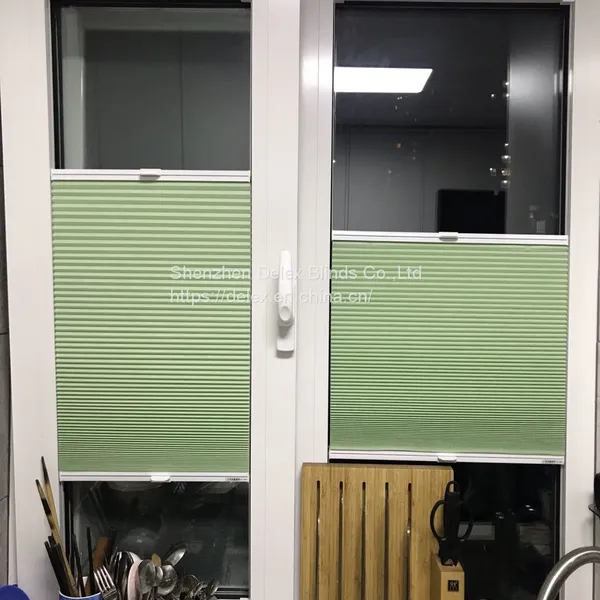 Honeycomb Blinds With Cordless Top Down Bottom up System photo-3