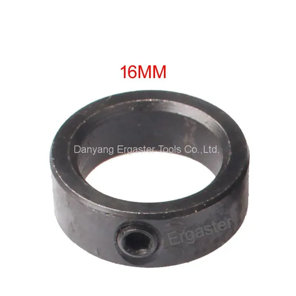 Drill Depth Limit Ring, 16 Adjustable Drill Bit Depth Stop Collar Carbon Steel photo-4