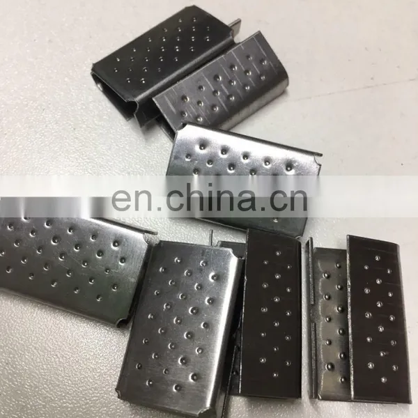 Galvanized PET Strapping Seal/serrated Seal/strapping Buckle photo-4
