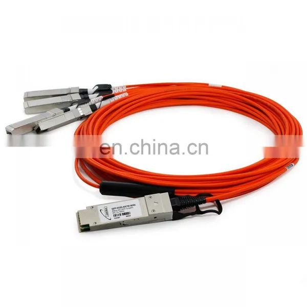 3.0M QSFP28 OM3 AOC Active Optical Cable 2M 5M 10M Customized QSFPS Fiber Cable photo-3