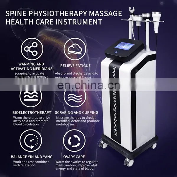 5 IN 1 Spine Physiotherapy Massage Health Care Instrument Vacuum Pressotherapy Lymph Drainage Magnetic Vibration Massage Machine photo-3