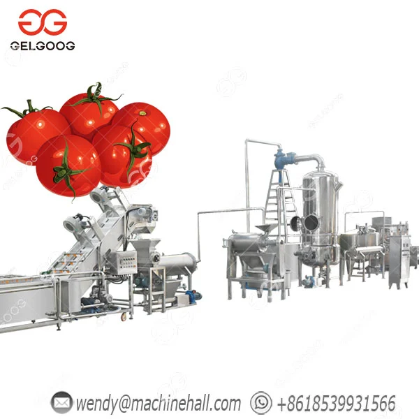 Tomato Pulp Making Machine Complete Ketchup Production Line Tomato Processing Equipment Tomato Sauce Making Machine photo-3