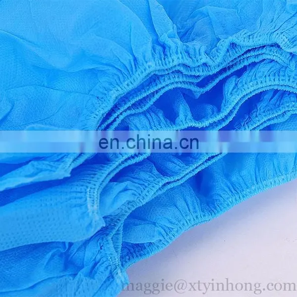 Disposable Non-Woven PP Anti-Skid Shoe Cover for Laboratory Cleanroom photo-5