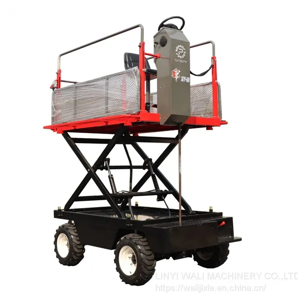 Mini Crawler Type Electric Multifunction Garden Work Platform photo-4