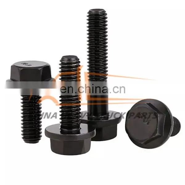 Factory Outlet CNHTC SITRAK MAN MC11/MC13 Motor Accessories MQ6-03216-8204 Hexagonal Flange Face Bolt Q186-m6x20 photo-4